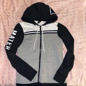 Active Wear Black , Gray , and White Jacket